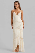 Evening Lace Maxi Dress