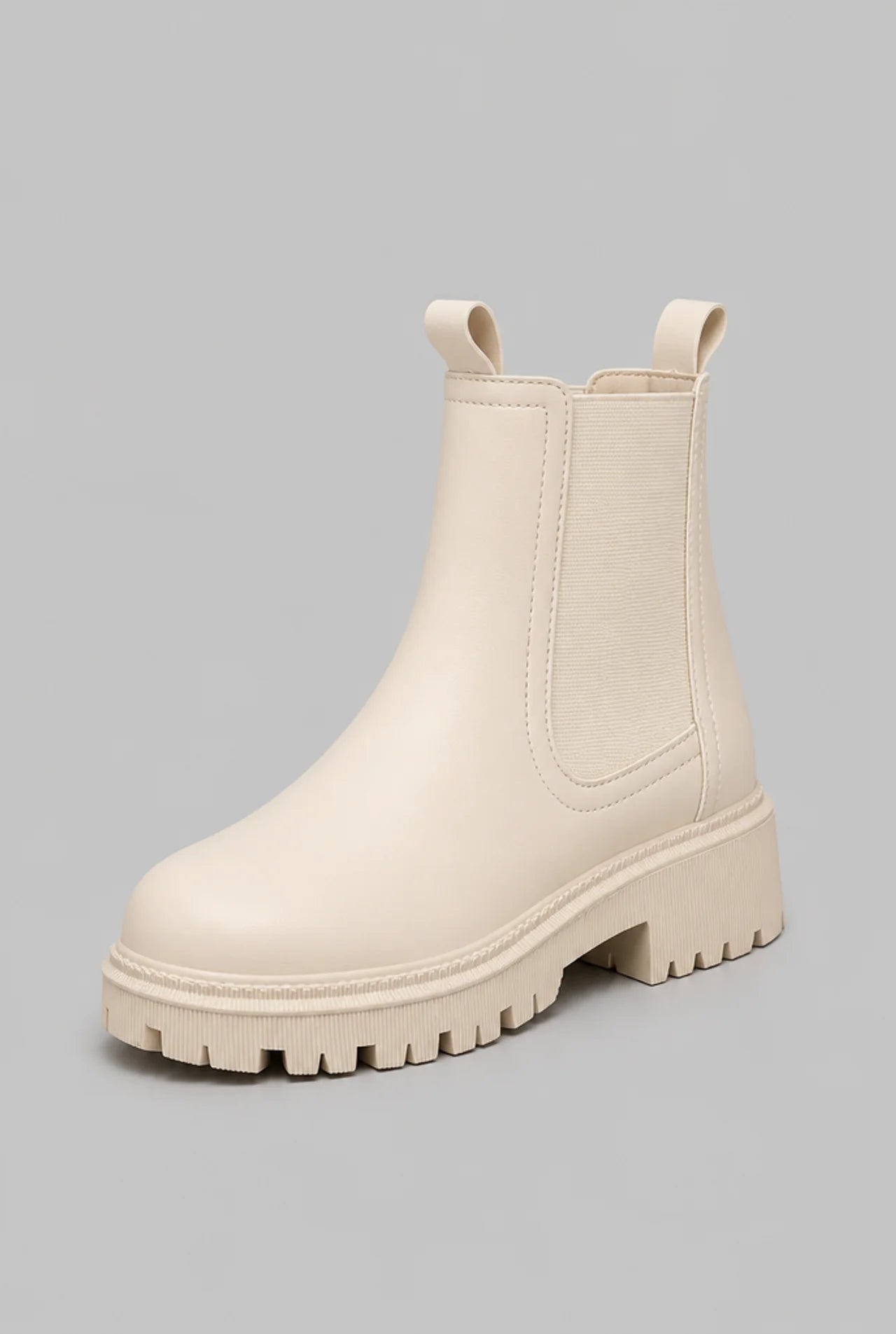 Chunky Sole Chelsea Ankle Boots