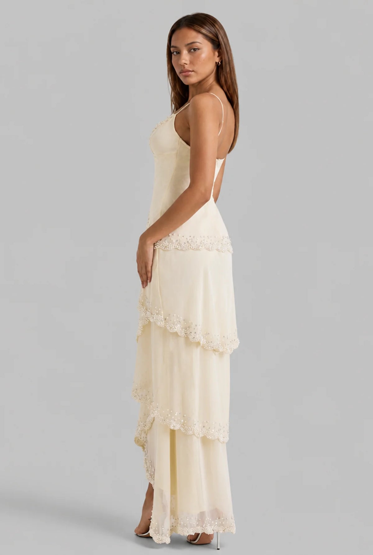 Evening Lace Maxi Dress
