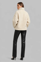 Oversized Teddy Fleece Zip Jacket