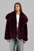 Oversized Faux Fur Jacket