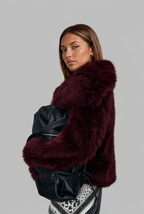 Oversized Faux Fur Jacket