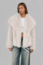 Oversized Faux Fur Jacket