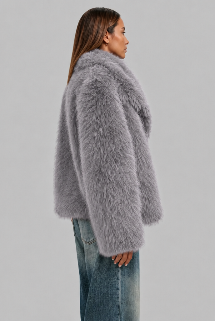 Oversized Faux Fur Jacket