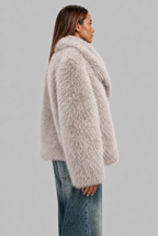 Oversized Faux Fur Jacket
