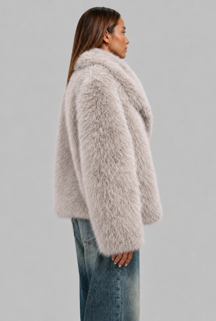 Oversized Faux Fur Jacket