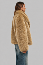 Oversized Faux Fur Jacket