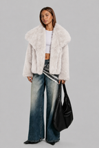 Oversized Faux Fur Jacket