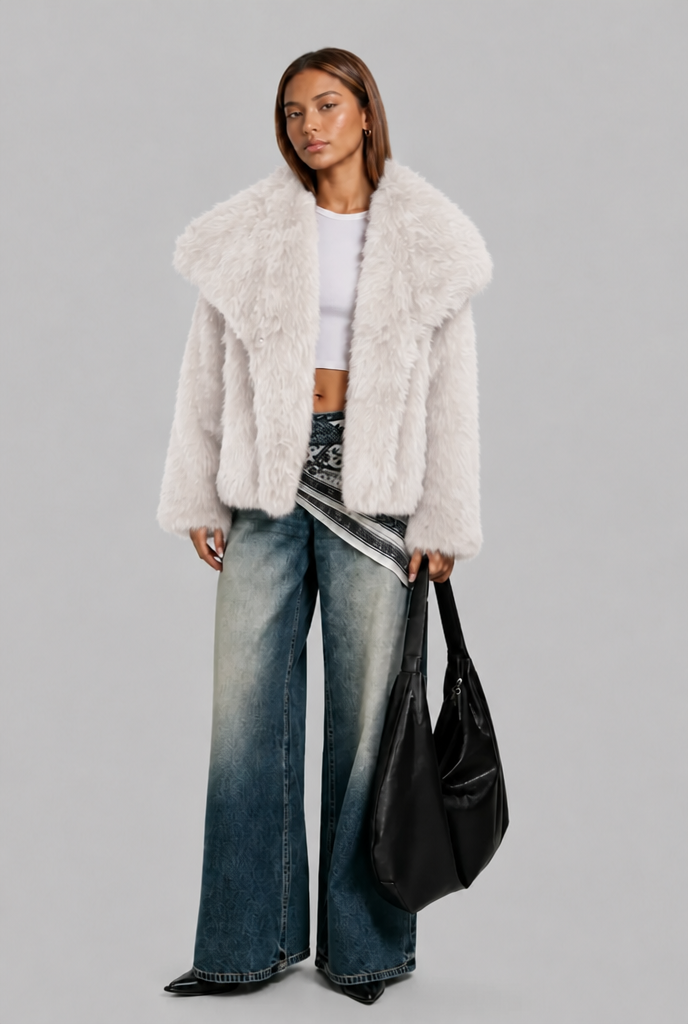 Oversized Faux Fur Jacket