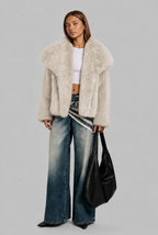 Oversized Faux Fur Jacket