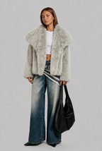 Oversized Faux Fur Jacket