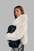 Oversized Faux Fur Jacket