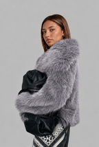 Oversized Faux Fur Jacket