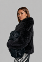 Oversized Faux Fur Jacket
