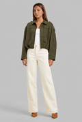 Suede Bomber Jacket