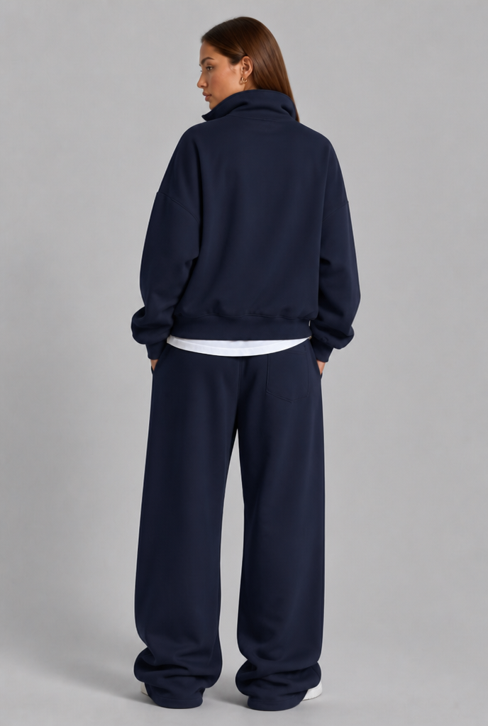 Quarter Zip Lounge Set