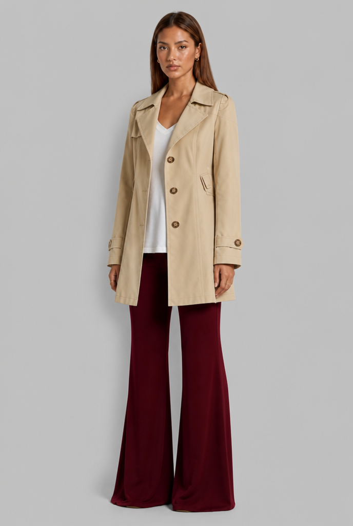 Fitted Trench Coat