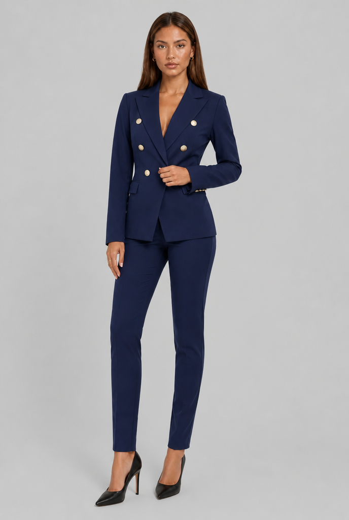Tailored Blazer & Trouser Suit Set