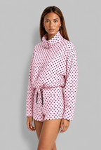 Polka Dot Jacket & Shorts Set