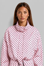 Polka Dot Jacket & Shorts Set