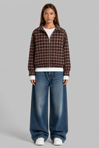 Plaid Cropped Jacket