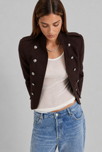 Cropped Military Jacket