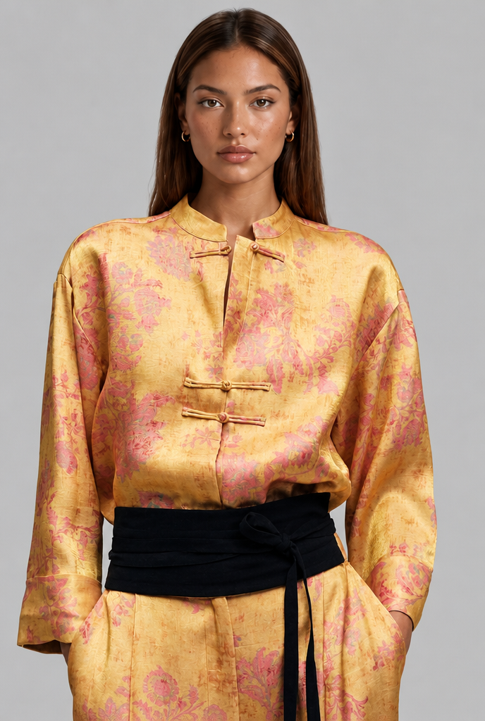 Floral Print Top & Trousers Set