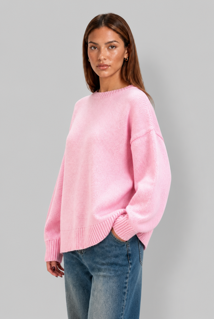 Oversized Crew Neck Jumper