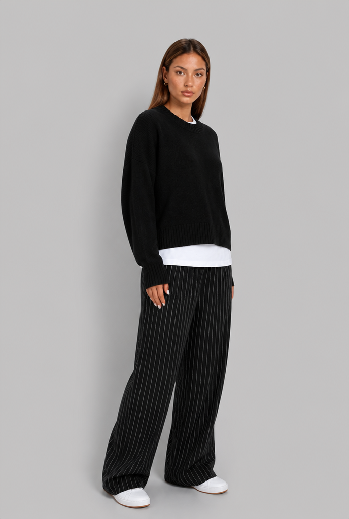 Oversized Crew Neck Jumper