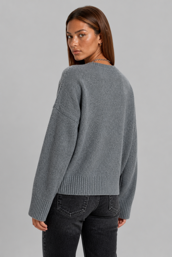 Oversized Crew Neck Jumper
