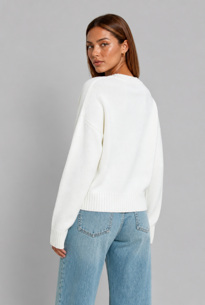Oversized Crew Neck Jumper