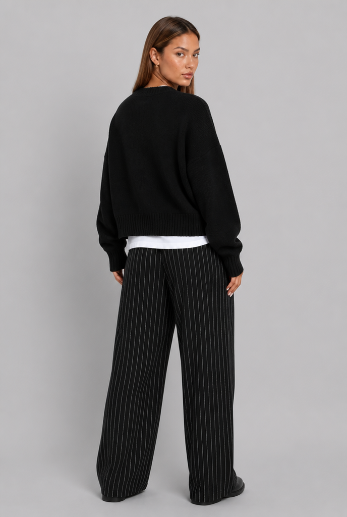 Oversized Crew Neck Jumper
