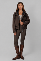 Oversized Hooded Windbreaker Jacket