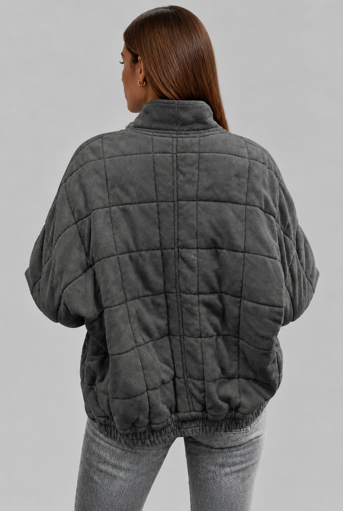 Oversized Quilted Jacket