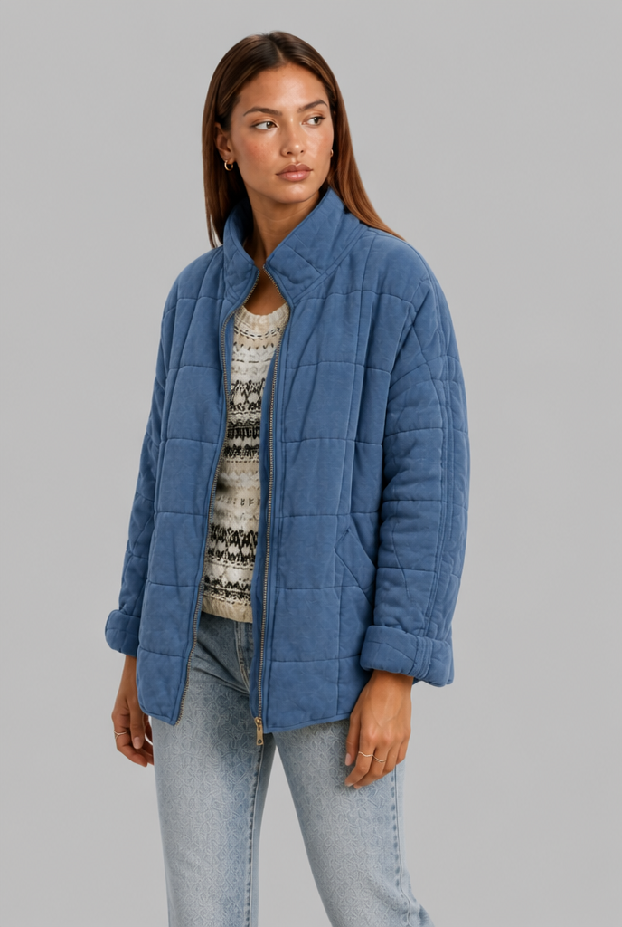Oversized Quilted Jacket