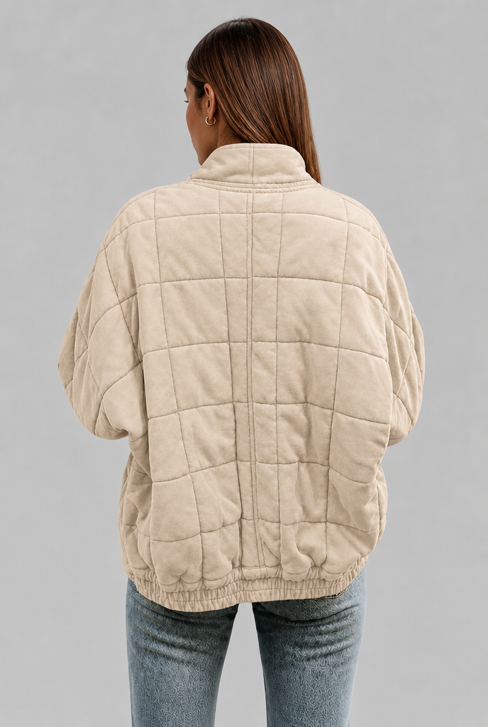 Oversized Quilted Jacket
