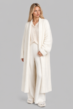 Fluffy Long Cardigan