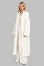 Fluffy Long Cardigan
