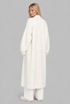 Fluffy Long Cardigan
