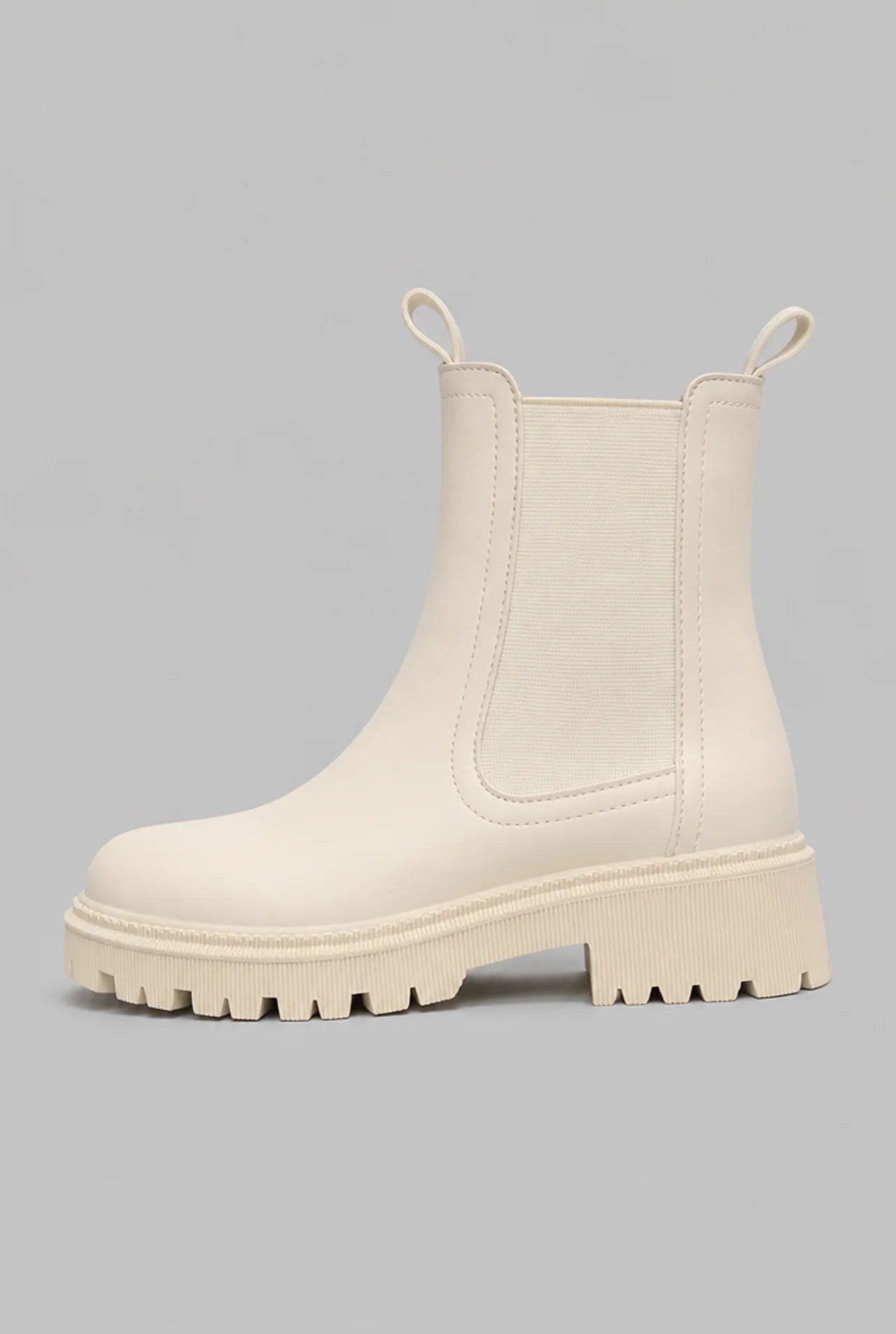 Chunky Sole Chelsea Ankle Boots