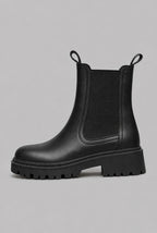 Chunky Sole Chelsea Ankle Boots