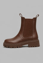 Chunky Sole Chelsea Ankle Boots